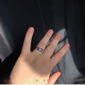 Kay’s Purple and Diamond ring